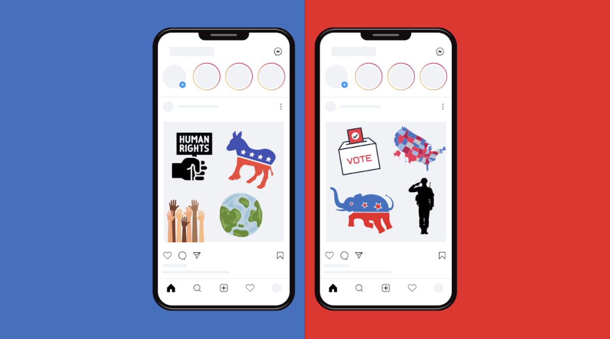 In the past few weeks, students have created Instagram accounts advocating for political and societal beliefs.